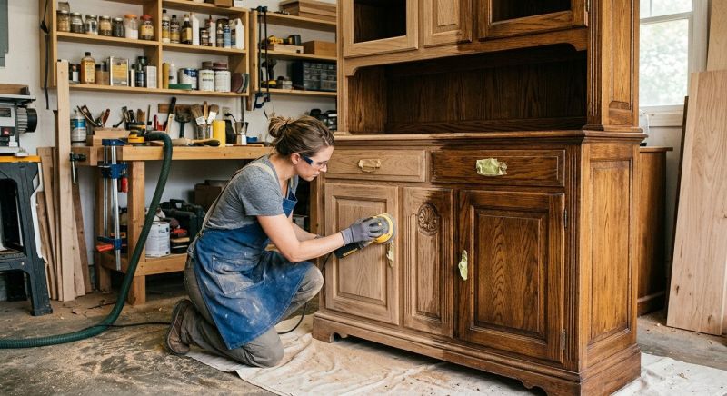 Kitchen Cupboard Refinishing in Muncie, IN